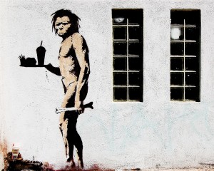 Banksy - apeman